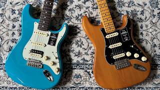 Rosewood vs Maple fingerboard - Fender Am Professional II Stratocaster (Clean tone)