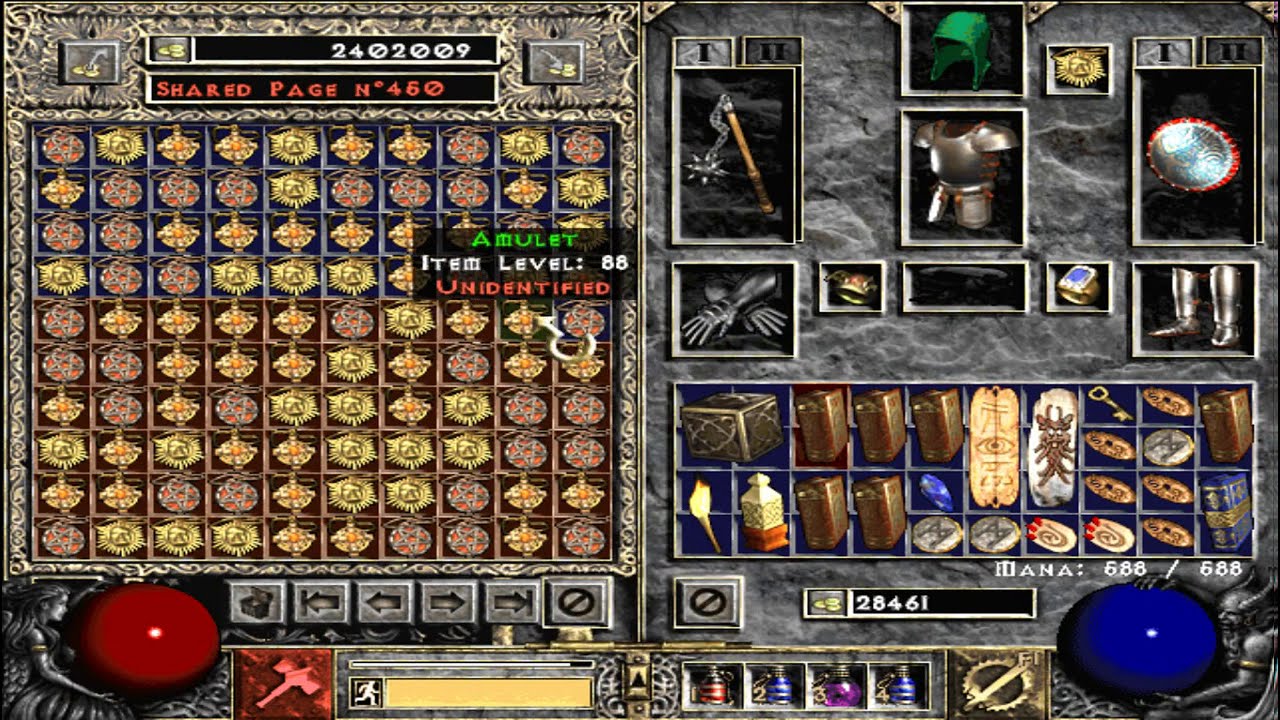 100 set amulets identification Diablo 2 LoD PlugY