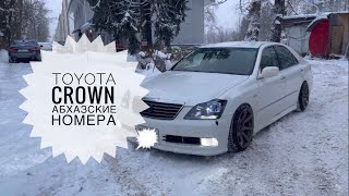 Toyota Crown на Абхазских номерах. ABH.