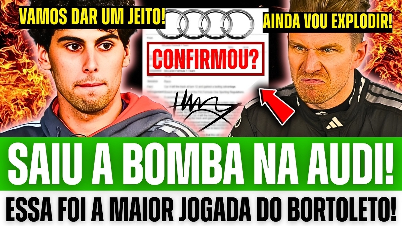 🚨 BORTLETO DETONOU A AUDI E REVIRAVOLTA BRUTAL PODE ACONTECER NO GP DE ...
