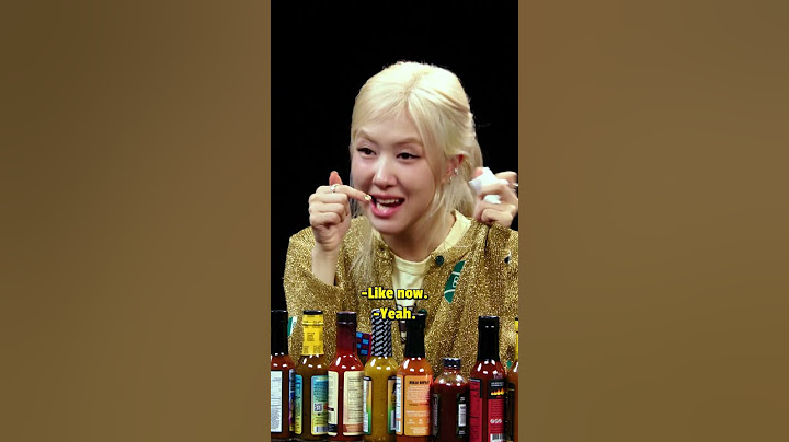 ROSÉ takes on the WINGS OF DEATH 💀