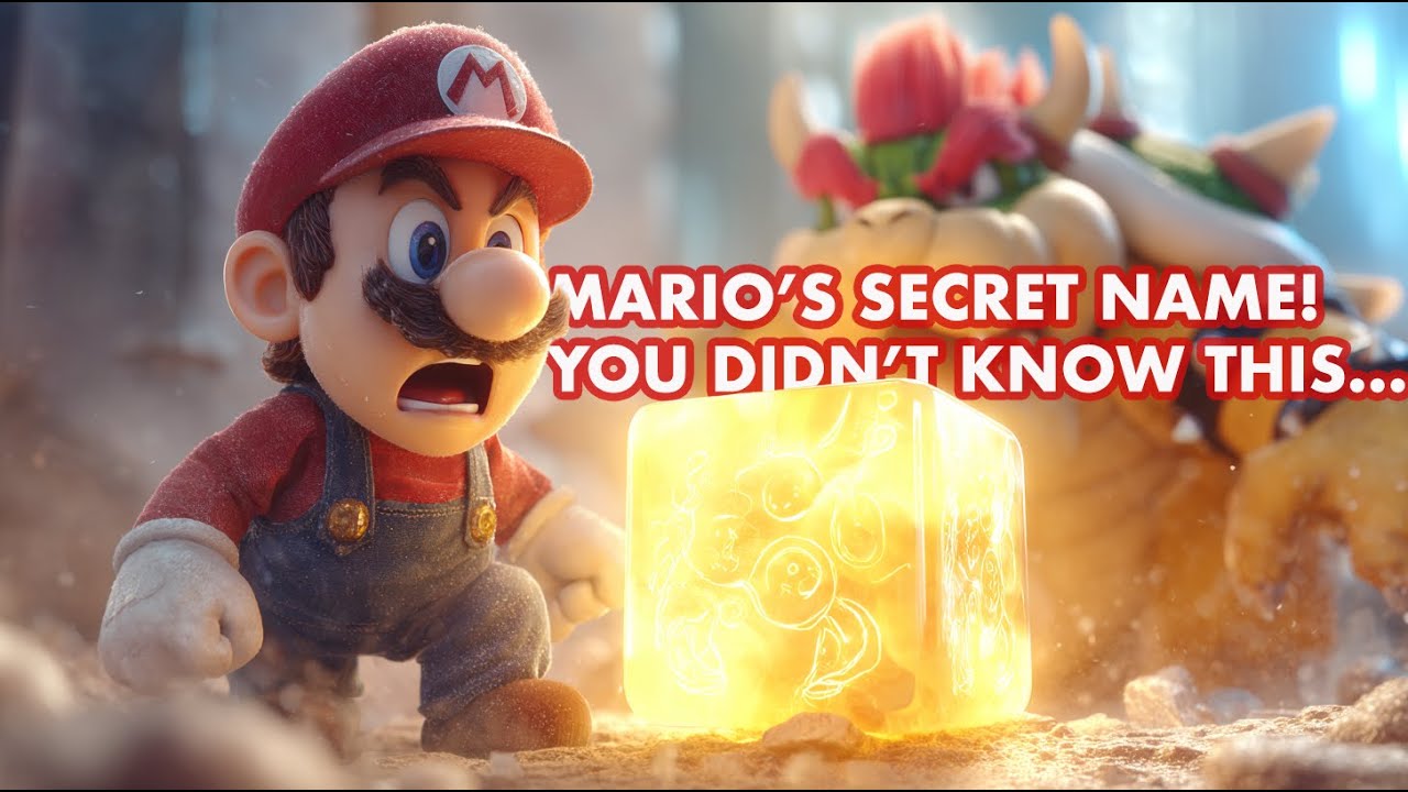 The Surprising Story Behind Every Mario Character Name | Video Game Origins