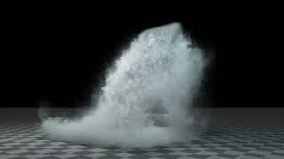 Waterfall Loop 3D Vdb Effects Pack - Unreal Engine