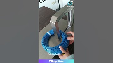 This Machine Bundles AND Cuts Cable AUTOMATICALLY! #automation #factory #amazing #technology