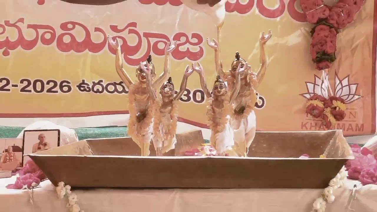 Gaura Purnima 2026 Grand Celebrations(1) at ISKCON Khammam | Sri Chaitanya Mahaprabhu Appearance Day