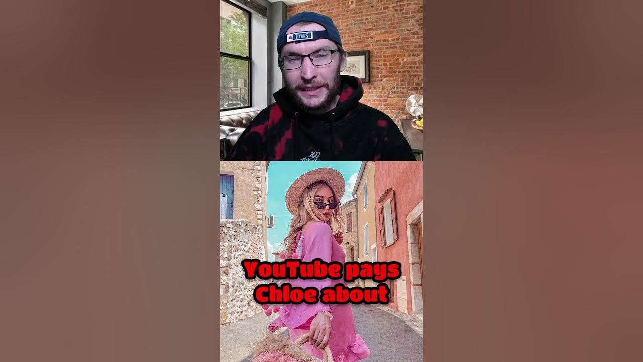 How much does chloe ting make youtube