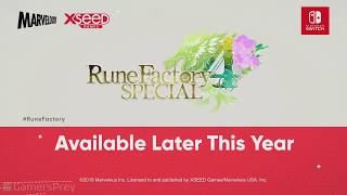 Rune Factory 4 HD And Rune Factory 5 Announced Trailer for Nintendo Switch HD