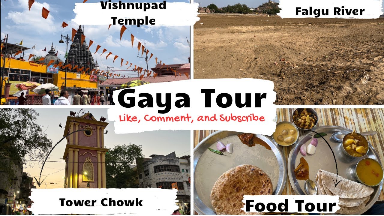 Gaya vlog || Gaya food tour | Vishnupad temple, Falgu nadi, Pind daan || Anarsa and Tilkut || part1