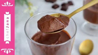 LOW-SUGAR 1-MINUTE CHOCOLATE MOUSE ONLY 2 INGREDIENTS⎜PLANT-BASED