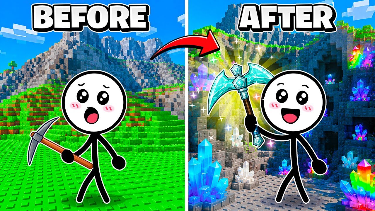 I Got MAX LUCK in Roblox Mine A Mountain… *INSANE*