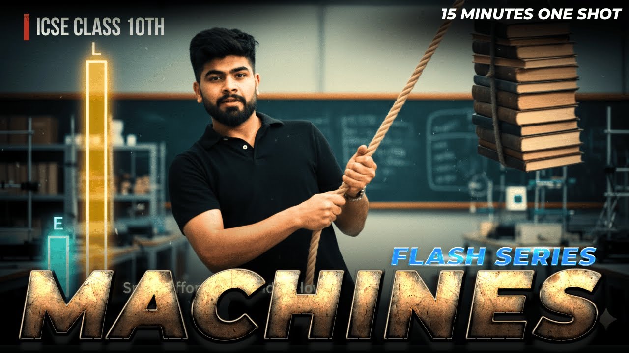 Machines in One Shot | ICSE Class 10 Physics Chapter 3 Full Revision ...