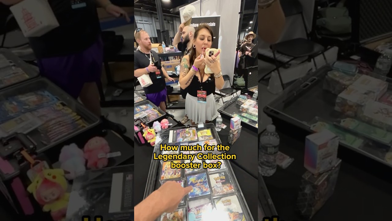 Она пыталась продать мне коробку с карточками покемонов за 115 000 долларов.