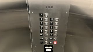 Very Nice KONE Traction Elevators | Marriott Hotel | Downtown Knoxville, TN