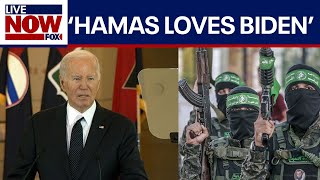 Israel outraged with Biden over weapons threat, says 'Hamas loves Biden' LiveNOW from FOX