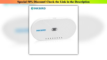 Hands-on INKBIRD Wi-Fi Gateway IBS-M1 Multiple Carriers Smart Hub Remotely Control Bluetooth & Wire