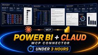 Power BI Dashboard with Claude AI + MCP Connector | Full Masterclass Under 3 Hours
