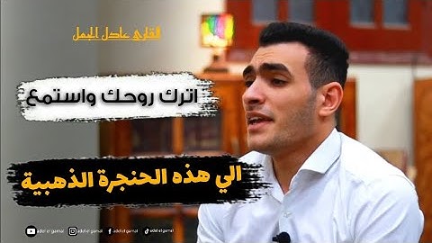 تلاوة بأسلوب مرموق واداء راقي للقارئ الشاب (عادل الجمل)