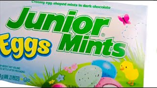 Opening NEW Easter Candy - JUNIOR Mints EGGS - Chocolate Mints