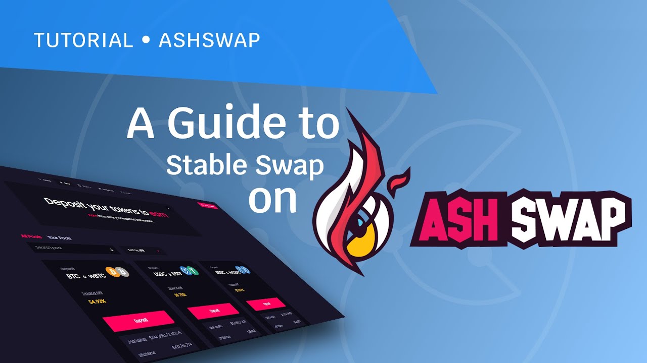 Screencast | AshSwap | An Overview of the new Stable-Swap Exchange