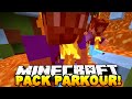 Minecraft - THE PACK vs CHRISTMAS EVE PARKOUR! (FUNNY RAGE MOMENTS!)