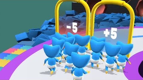 Merge Blue Monster Battle Run - Gameplay Walkthrough Max Level Part 4