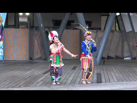 2012.5.26花博園區的原住民表演