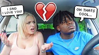 NOT SAYING I LOVE YOU BACK PRANK ON MY GIRLFRIEND!! *GOT EMOTIONAL*