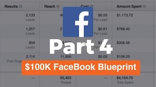 (Part 4) 100K FaceBook Ads Blueprint | The $100K Strategy