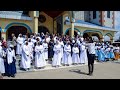Mbwembwe Za Wanakwaya Wa Chuo Cha TIA Wakitoka Kanisani Misa Ya Jubilei Shangwe Zatawala Mbwembwe Za Wanakwaya Wa Chuo Cha TIA Wakitoka Kanisani Misa Ya Jubilei Shangwe Zatawala