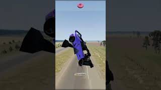 What Object Can Stop A Lamborghini At 300 Km/h? #beamngdrive #shorts