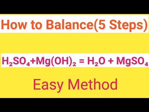 Video H2SO4+Mg(OH)2=H2O+MgSO4 Balanced Equation|Sulphuric Acid+Magnesium Hydroxide=Water+Magnesium Sulphat - youtube