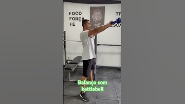 Balanço com kettlebell - prof. Matheus Gomes #dicasdetreino #academia #profquetreina