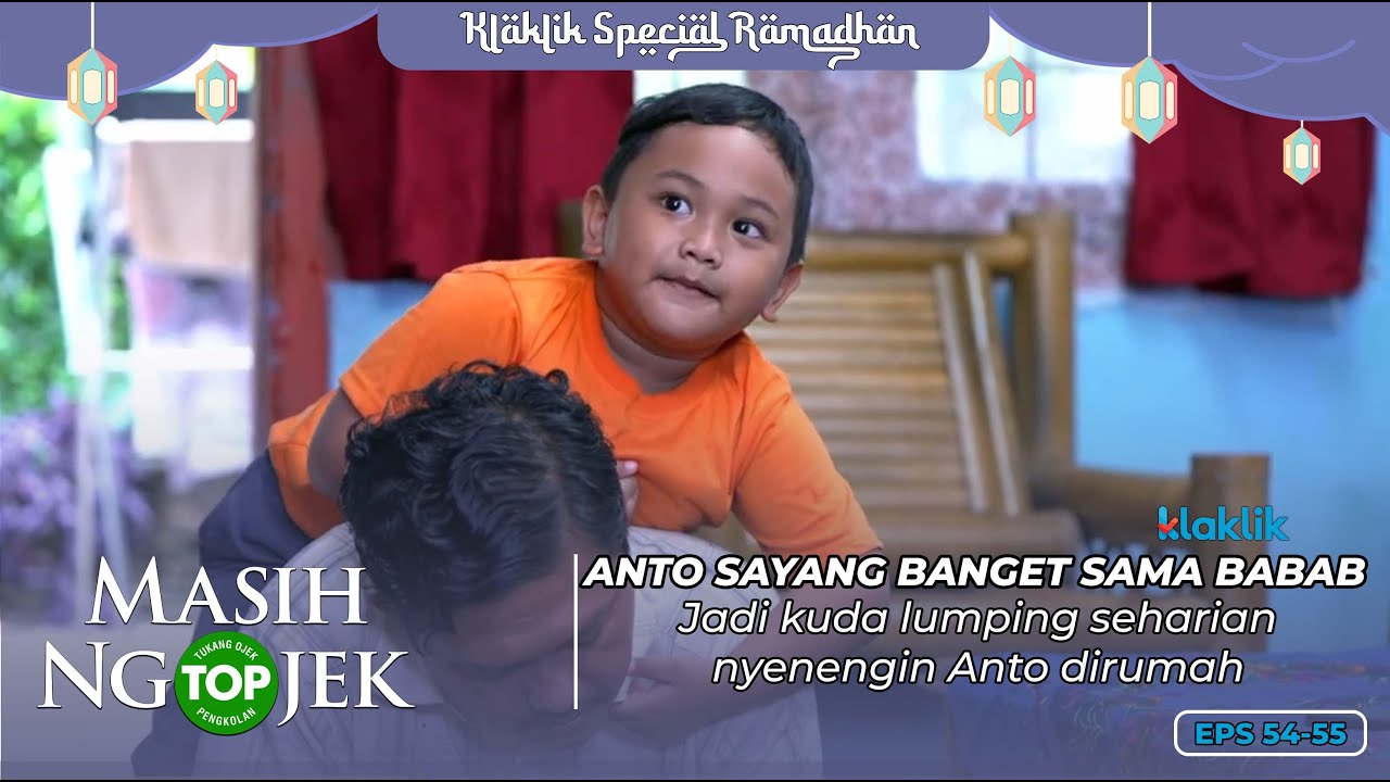 TUKANG OJEK PENGKOLAN HARI INI | SABAR YA BAB! Anto Selalu Semangatin Kang Tisna #KOMPILASIKLAKLIK