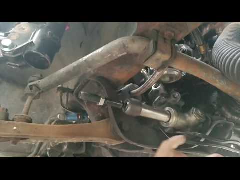 datsun 240z rhd conversion part 2 wrx JDM rack placement