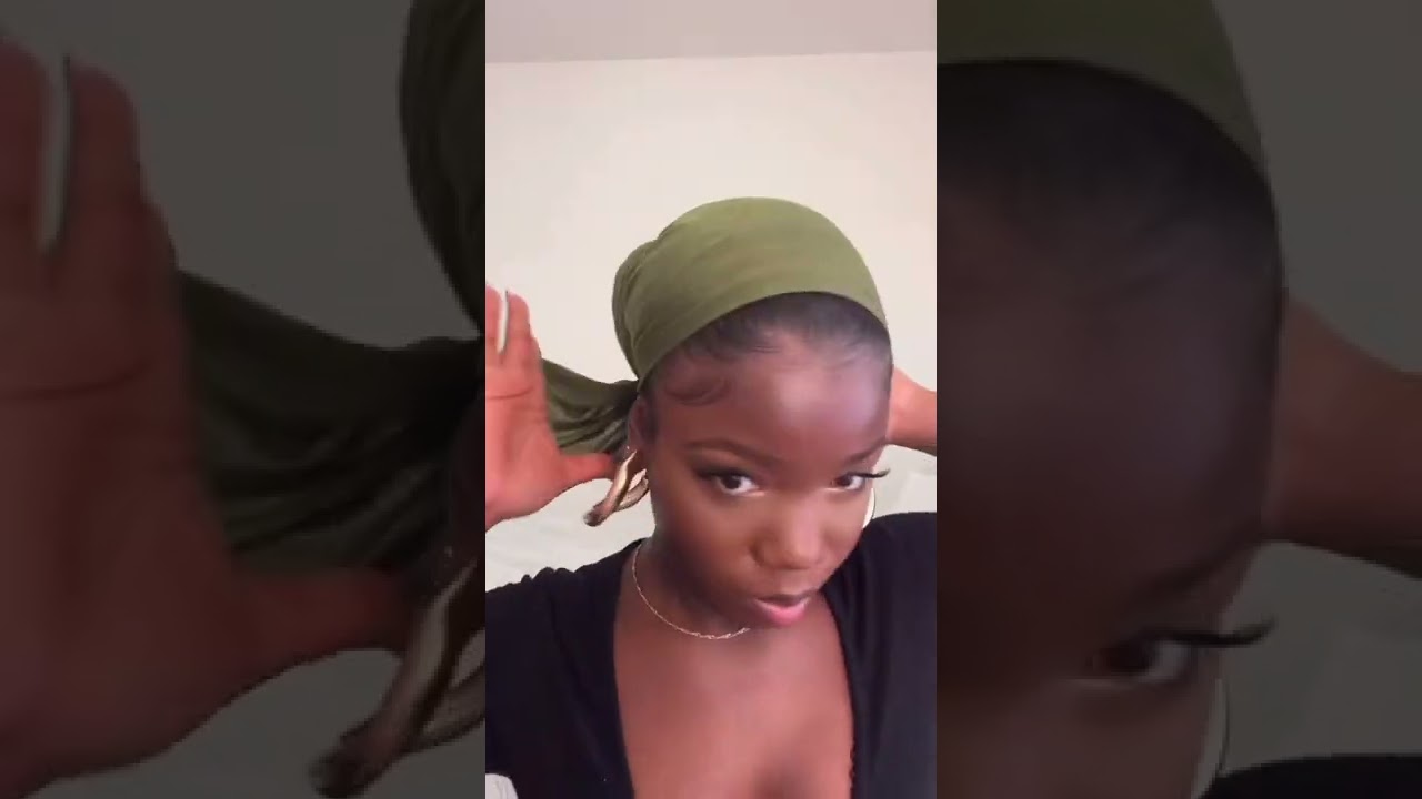Quick & EASY Headwrap Tutorial Style | Low Bun   