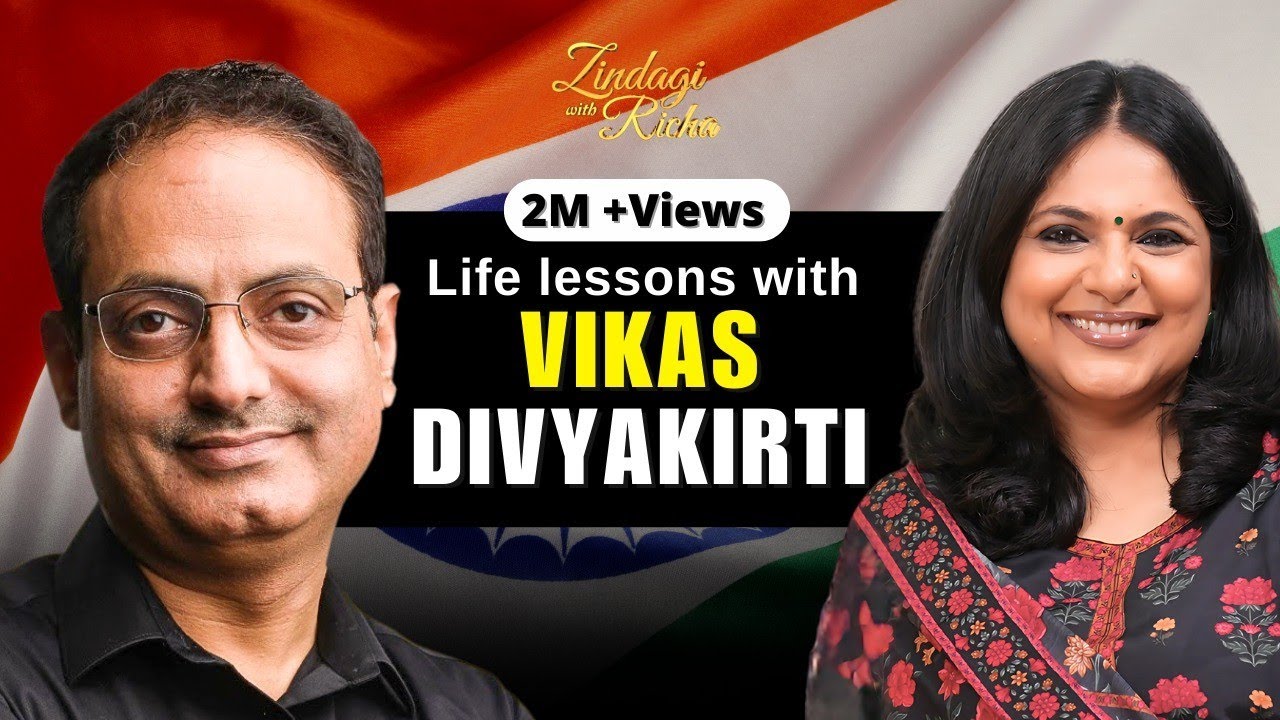 Zindagi, Philosophy और AI - Dr. Vikas Divyakirti की सबसे गहरी बातचीत - Zindagi With Richa