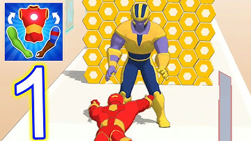 Mash-up Hero - Gameplay Walkthrough Part 1 (iOS, Android)