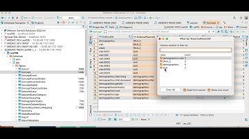 Data filtering not working in DBeaver 21 1 0 202106090921