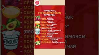 Продукты, которые ЛЕЧАТ! нужен? #здоровье #доктор #советы #здоровыйдух