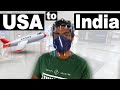 USA to London to India Complete Journey | COVID-19 travel, I’m Coming Home | IndianVlogger
