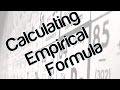 Calculating Empirical and Molecular Formulas in Chemistry