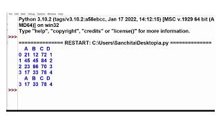 Class 12 Informatics Practices Chapter-1 Python Pandas tail( ) function