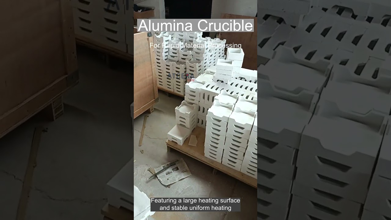 Alumina Ceramic Crucible for Rapid Material Processing