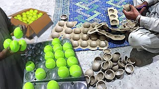 How Tennis Balls are Made | Tennis Balls Manufacturing | Tennis Ball Processing screenshot 3