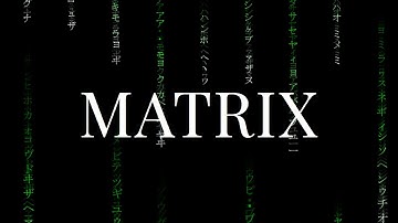 The Matrix Code Rain Tutorial | Python/Pygame
