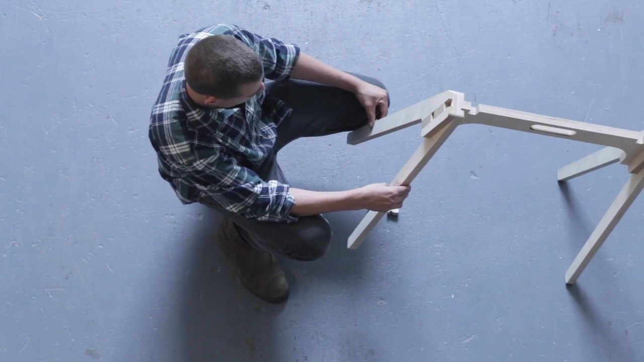 The Bundle Desk  a new take on the traditional trestle