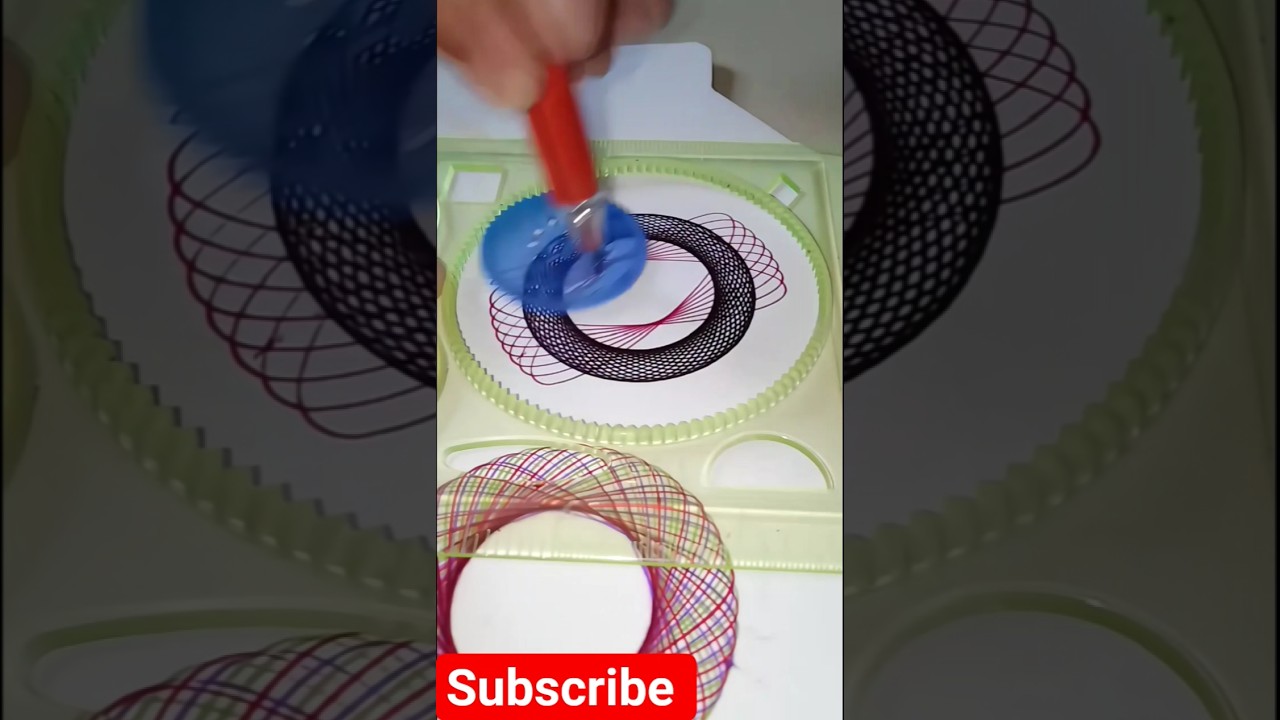 Amazing Spirograph Art | Hypnotic Drawing Patterns | Satisfying Geometry Short
