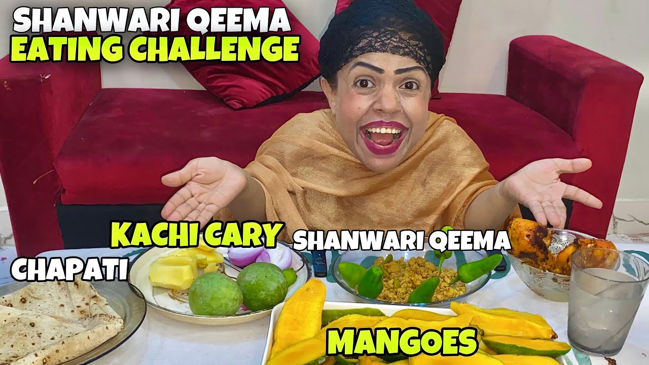 Shanwari Qeema Mangoes aur Kachi Cary | Sanober choti vlog | Sanober Choti Kitchen