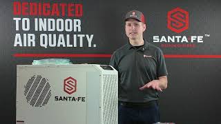 Watch the product video for Installing the Ball P-Trap in Your Santa Fe Advance Dry110 Dehumidifier (4047010)