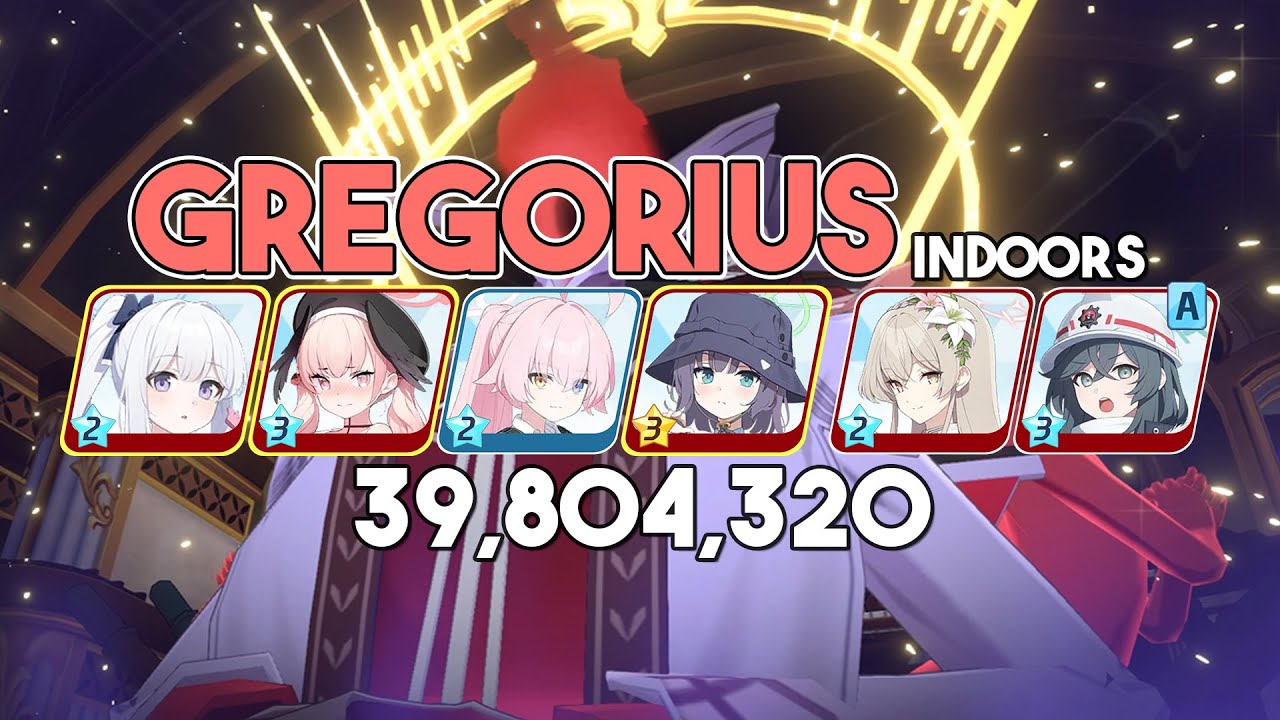 Gregorius Indoors Torment | 39,804,320 | Total Assault (S68) | Blue Archive
